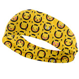 Pokemon Headbands Pikachu Stretch Wide edge Headbands Anime Childrens Sports Headbands Outdoor Running Anti Sweating Headbands