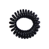 Telephone Wire Elastic Clear Hair Bands Plastic Spring Gum For Hair Ties No Crease Coil Hair Tie Ponytail Hair Accessories