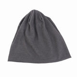 Unisex Men Women Beanie Cotton Night Sleep Cap Bonnet Chemo Hat Headwear Turban Baggy Hair Care Nightcap Pullover Hat Solid Colo