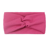1PC Children's Headbands, Ribbed Crossed Wide Band Stretchy Headbands, Hair Hoops, Baby Hair Accessories, Baby Headbands
