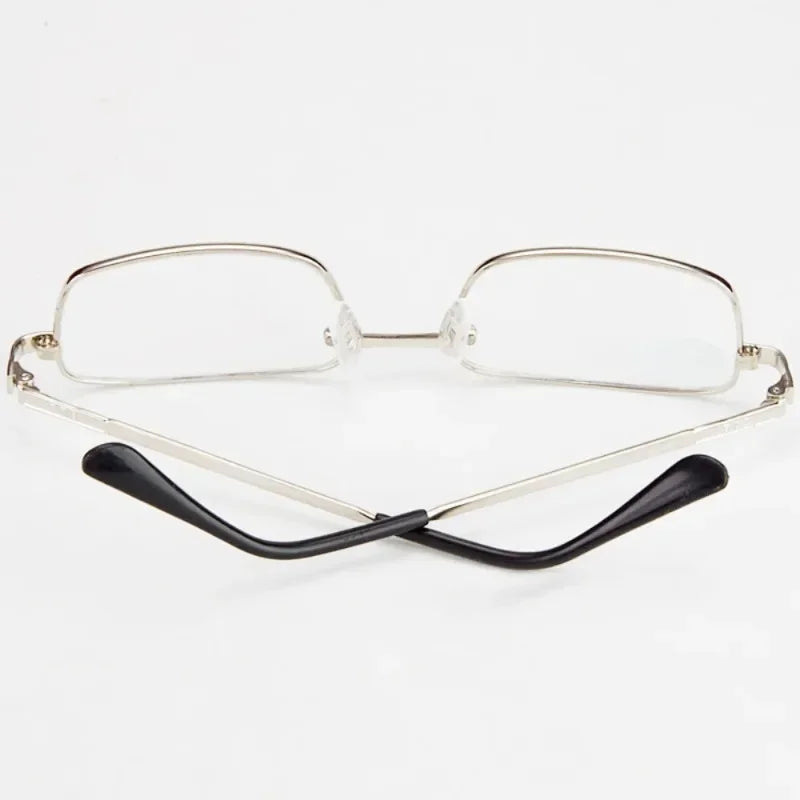 Real Glass Lens Reading Glasses Men Women Square Full Frame Presbyopic Glasses Anti-Scratch Diopter Eyewear +1.0 1.5 2.0 To+4.0