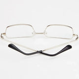 Real Glass Lens Reading Glasses Men Women Square Full Frame Presbyopic Glasses Anti-Scratch Diopter Eyewear +1.0 1.5 2.0 To+4.0