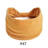 Headbands for Women Cotton Wide Headwrap Yoga Workout Hairbands Elastic Sport Head Bands Turban Bandana Bandage Hair Accessories