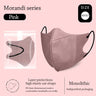 10Pcs Fish Mask Summer Slim Edition Adult Morandi 3 Layer Approved Face Masks Respirator Masque