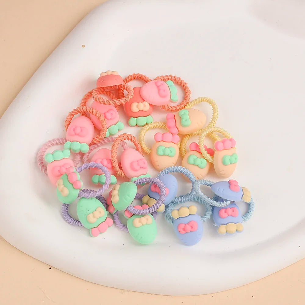 Baby Girls Small Tie Head Rope Children's Rubber Band Does Not Hurt Hair Elastic Hair Bands Kids Hair Chirp Scrunchies Headdress