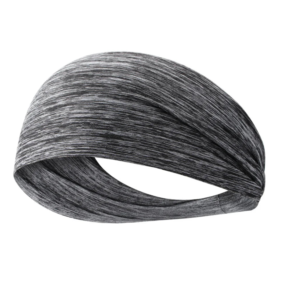 Sports Headbands Quick Dry Running Fitness Sweatband Men Woman Gym Yoga Sweat Hair Bands Yoga Elastic Hairbands Stretch Unisex