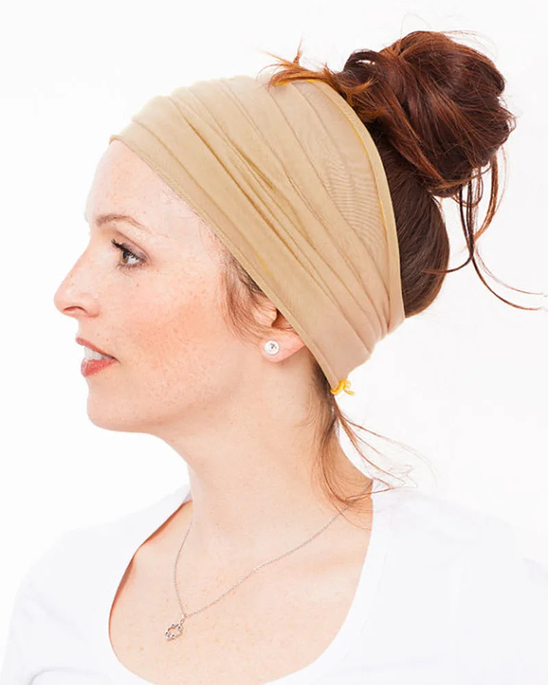 Summer Sports Yoga Headbands for Women Simple Adjustable Men Running Absorb Sweat Elastic Hair Bands Solid Headband Wholesale