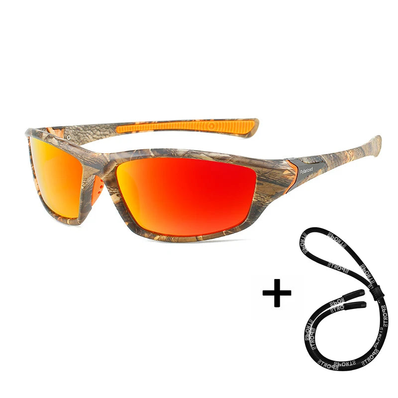2023 High Definition Polarized Sunglasses for Men Women Outdoor Sport Fishing Sun Glasses UV400 Protection Driving Eyeglasses