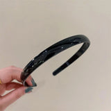 Jelly Color Headbands For Women Girls Headband With Tooth Anti-slip Hairband Hair Accessories For Hair Head Hoop