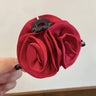 13cm Rose Shark Clip  Large  hair claw Elegant High-Grade Hair Accessories Pinzas Para El Cabello  Заколка Для Волос