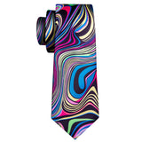 Famous Brand Cravate 2018 New Printed Tie Neck Ties For Mens Wedding Tie 8.5cm Width Mens Gravata Party Neckties For Wedding