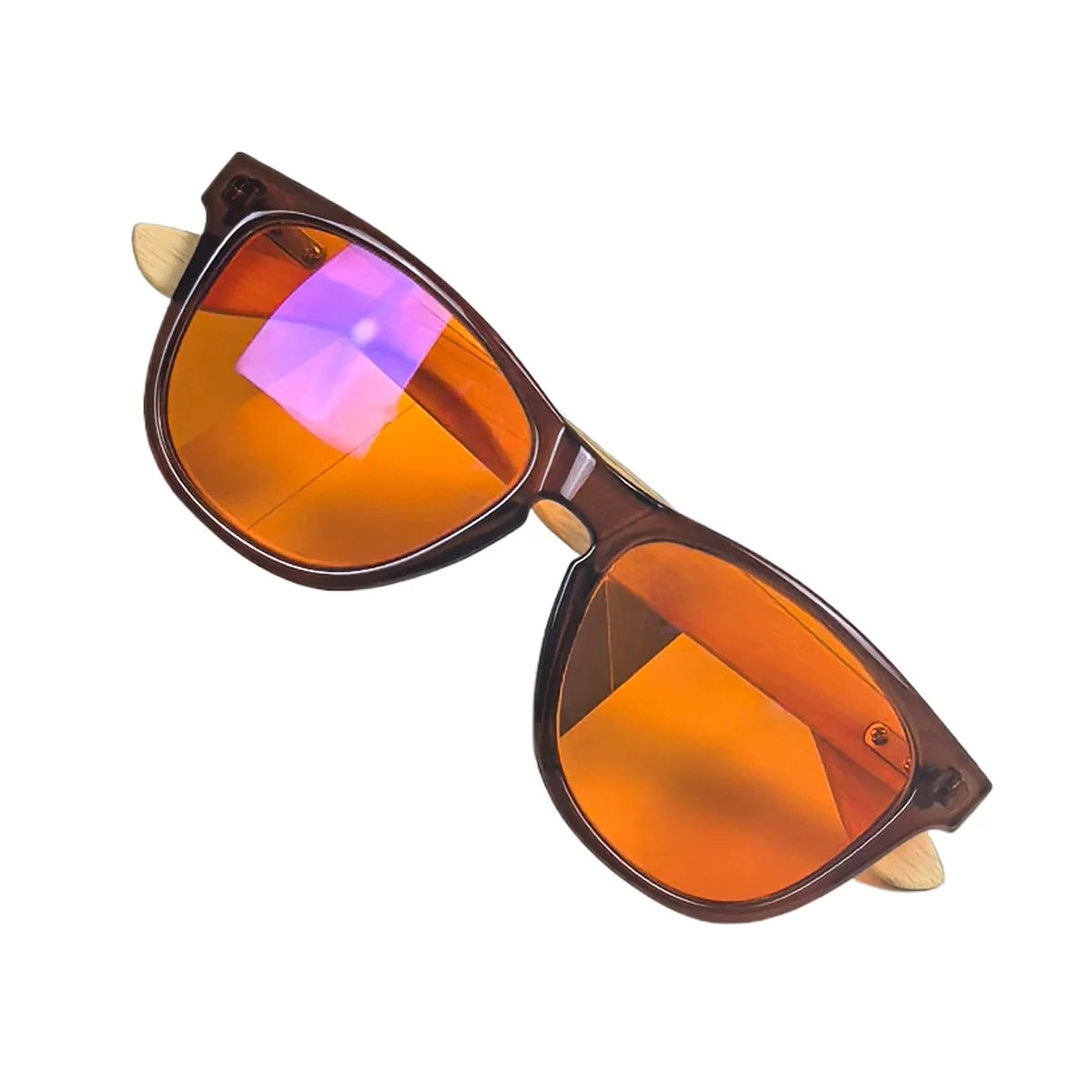 Blue Light Blocking Glasses Red Lenses Glasses for Better Sleep Orange Lens for Long Time Working Not Sunglasses for Outdoor