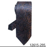 100% Silk Brand Purple Tie Men Necktie High Quality Mix Colors Silk 7.5 cm Gravatas Accessories Wedding April Fool's Day