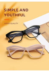 Retro Men Women Clear Lens Presbyopia Glasses Personalized Cat Eye Reading Glasses Blue Light Blocking Eye Protection Eyewear