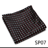 High Grade 2023 New Style Hot sale Silk Handkerchief Black Suit Accessories Solid Men Abraham Lincoln's birthday Pocket Square
