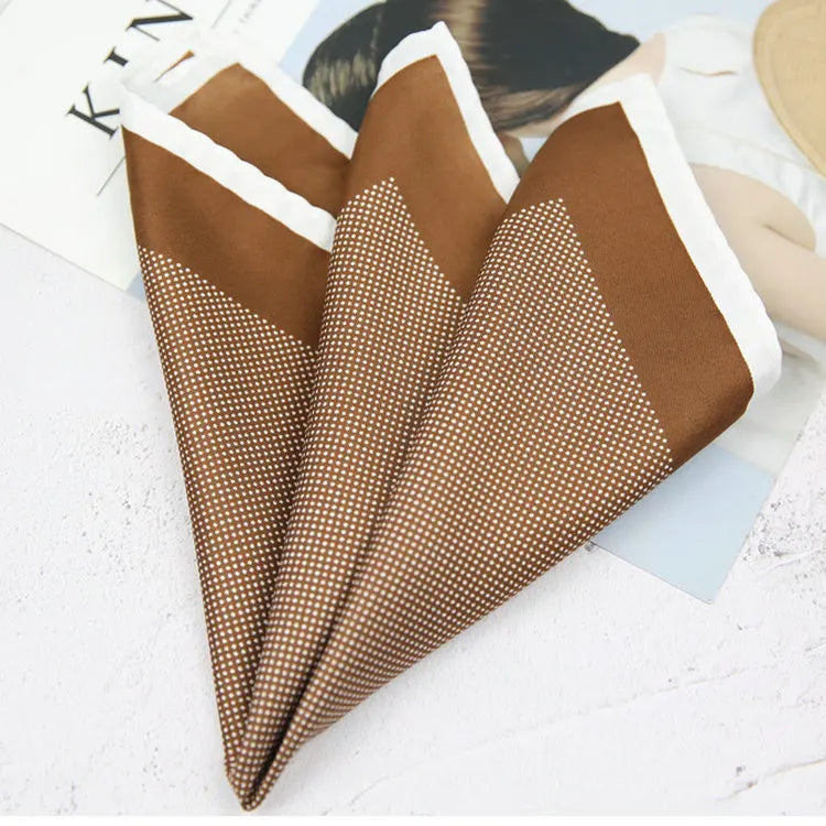 New Dot Red Print Pocket Square Floral Chest Towel Paisley Suits Wedding Gentlemen Hankies Men's Handkerchiefs Pocket Squares