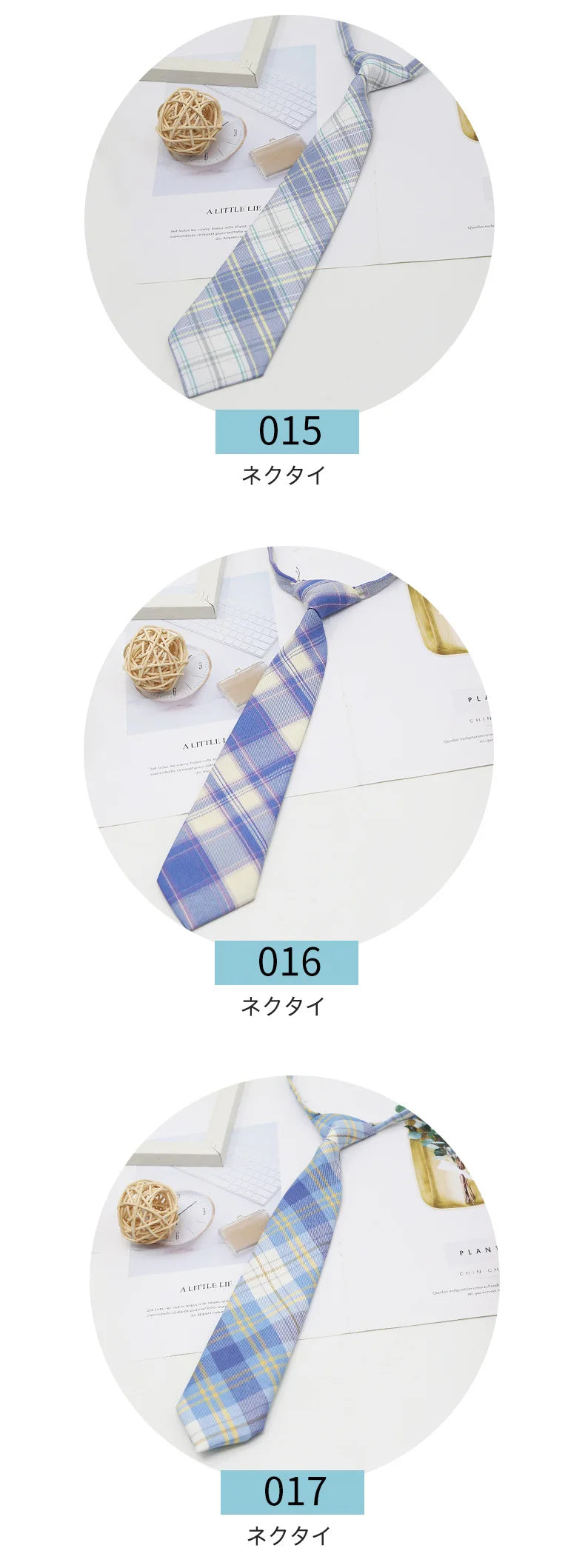 Ladies JK Ties Women Striped Neck Tie Girls Japanese Style for Jk Uniform Ties Cute Necktie Plaid Uniform School Accessories