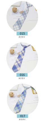 Ladies JK Ties Women Striped Neck Tie Girls Japanese Style for Jk Uniform Ties Cute Necktie Plaid Uniform School Accessories