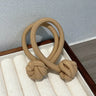 High Ponytail Rubber Bands Hair Band Elastic Head Rope For Women Korean Scrunchies Hair Tie Knotted Hair Ropes Hair Accessories