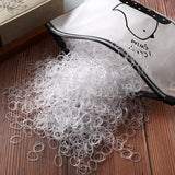 1000pcs Girls Elastic Hair Bands Nylon Rubber Band Headband Hair Accessories Kids Ponytail Holder Bands Kids Ornaments
