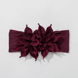 Newborn Baby Girl Headbands Baby Elastic Hair Band Head Flower Toddler Headband Cute Headwear Kids Accessories Nylon Hairban