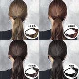 Wig Braided Rubber Band Elastic Hair Rope Tie Head Hair Ring Wig Braid Fixed Hairstyle Elastic Band Extension Ponytail Holder