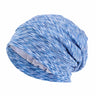 Unisex Men Women Beanie Cotton Night Sleep Cap Bonnet Chemo Hat Headwear Turban Baggy Hair Care Nightcap Pullover Hat Solid Colo