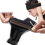 Sweatband for Men Women Elastic Sport Hairbands Head Band Yoga Headbands Headwear Headwrap Sports Hair Accessories Safety Band