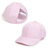 Fashion Candy Color Kids Baseball Cap Sun Protection Boy Girls Hat Adjustable Travel Peaked Caps Hat High Ponytail Kids Boy Hat