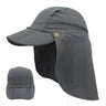 Connectyle Boys Girls Kids Summer UPF 50+ Sun Protection Cap Adjustable Quick Dry  Detachable Fishing Hat with Neck Flap