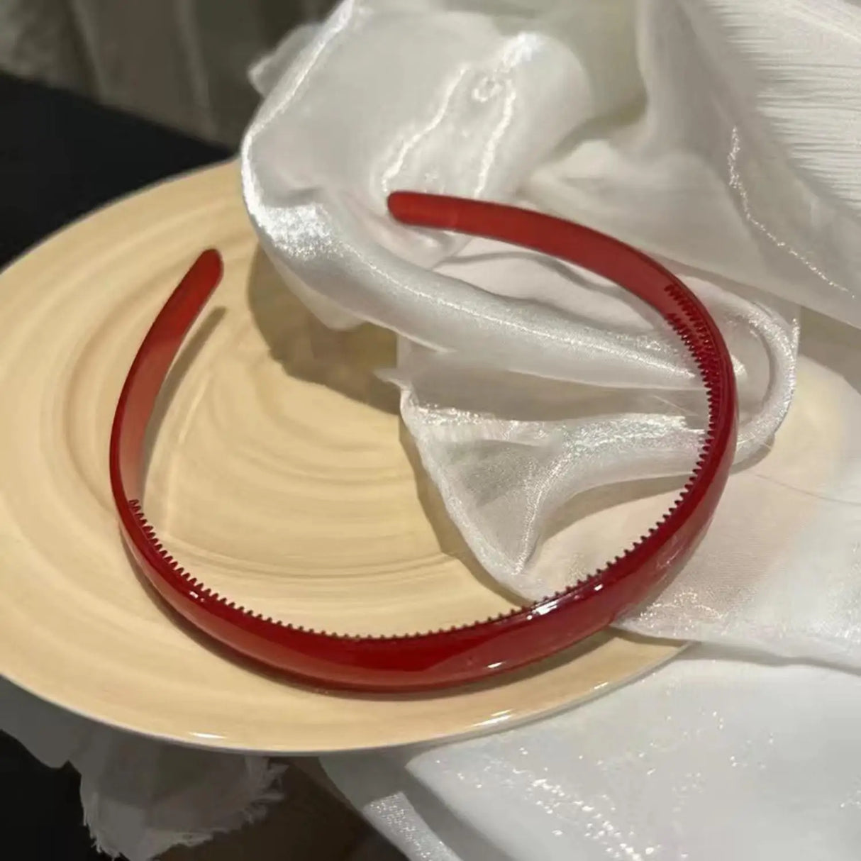 Jelly Color Headbands For Women Girls Headband With Tooth Anti-slip Hairband Hair Accessories For Hair Head Hoop