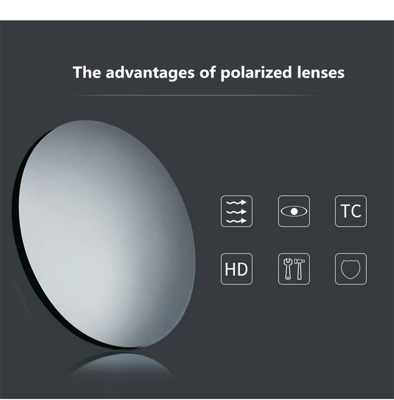 Polarized Sunglasses Prescription Lens 1.61 1.67 Aspheric UV400 Sun Glasses Myopia Optic Presbyopia Driving Fishing Color Lenses
