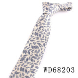 New Wedding Ties For Men Women Business Woven Floral Striped Neck Tie For Party Adult Suit Neckties For Groomsmen Gifts