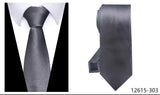 100% Silk Brand Purple Tie Men Necktie High Quality Mix Colors Silk 7.5 cm Gravatas Accessories Wedding April Fool's Day