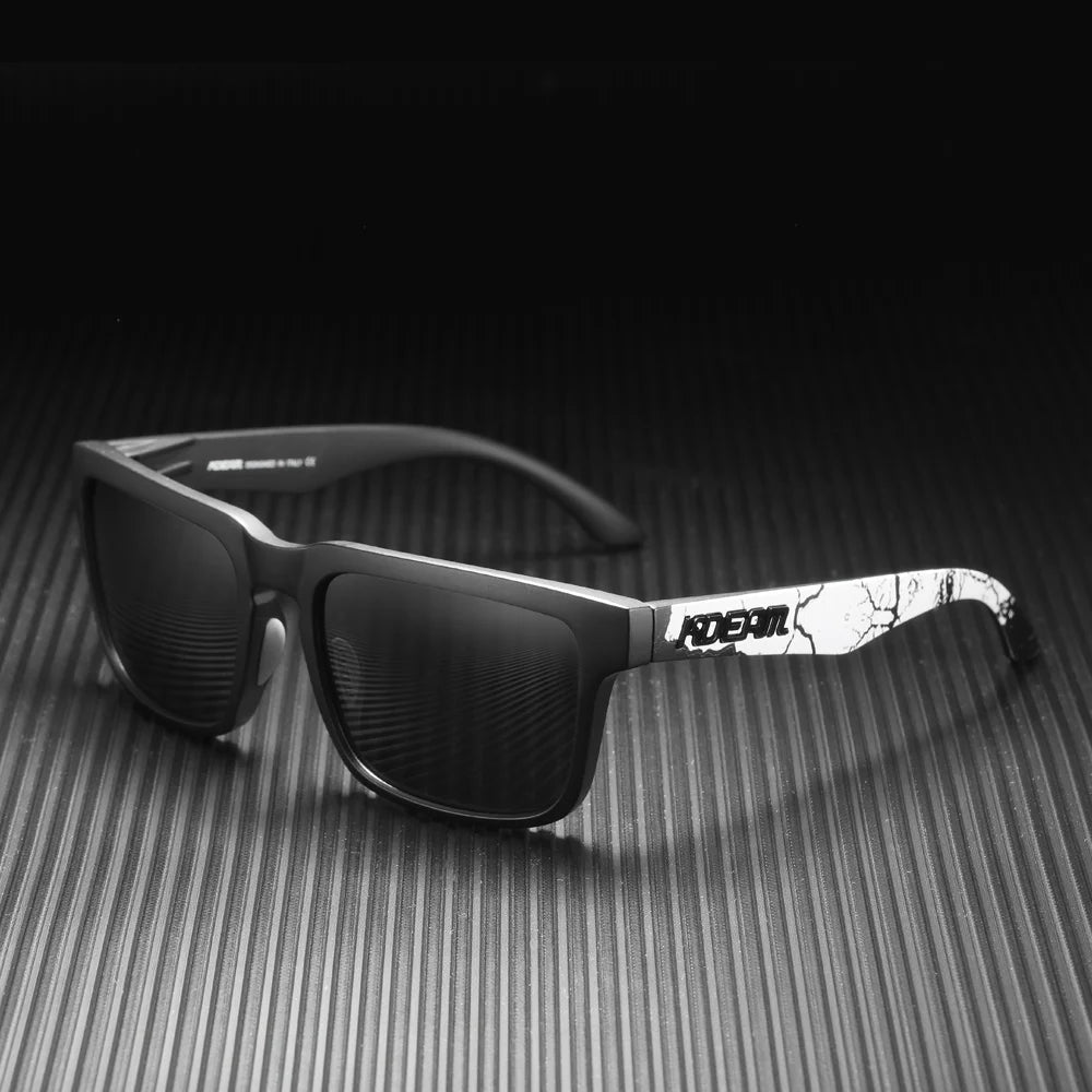 KDEAM Oversized Sunglasses Polarized Photochromic Lenses Night Vision Goggles Designed For Both Men And Women Large Glasses