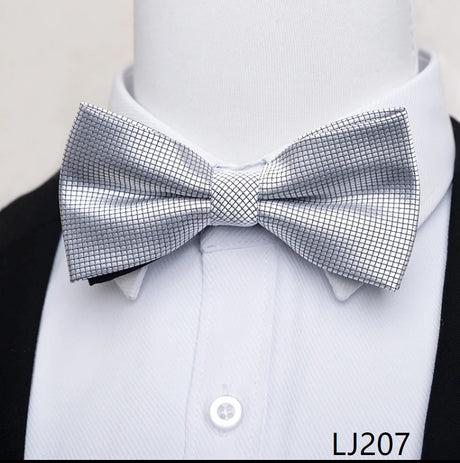 Fashion Brand Brand Silk Bow Tie Dark Blue Man Dot Wedding Accessories lover's day Fit Formal Party