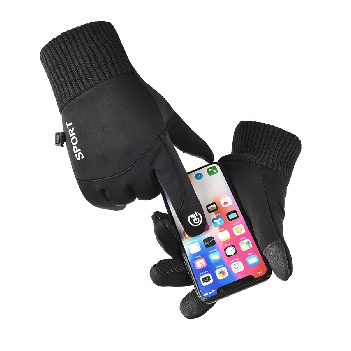 Winter Waterproof Women's Gloves Touchscreen Windproof Sports Fishing Driving Motorcycle Ski Non-slip Warm Cycling Men Gloves