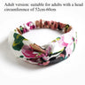 European and American silk elastic elastic cross headband, stylish, simple and versatile headband for parents and children