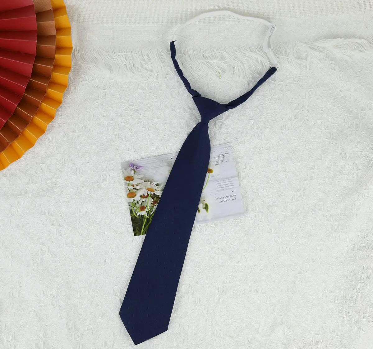 Lazy JK Small Necktie Black Wine Red Solid Dark Blue Korean Women Sweet Grils Student Basic Style School Uniform Classic Ties