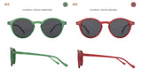 ZENOTTIC (S Size) Retro Circular Polarized Sunglasses 2024 2025 Men Women Vintage Small Round Sun Glasses UV400 Goggles Shades