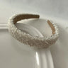 Woven Plaid Fabric Colorful Tweed Hairband High Quality Headband Spring Summer 2023 Accessories Casual Fashion Headwear