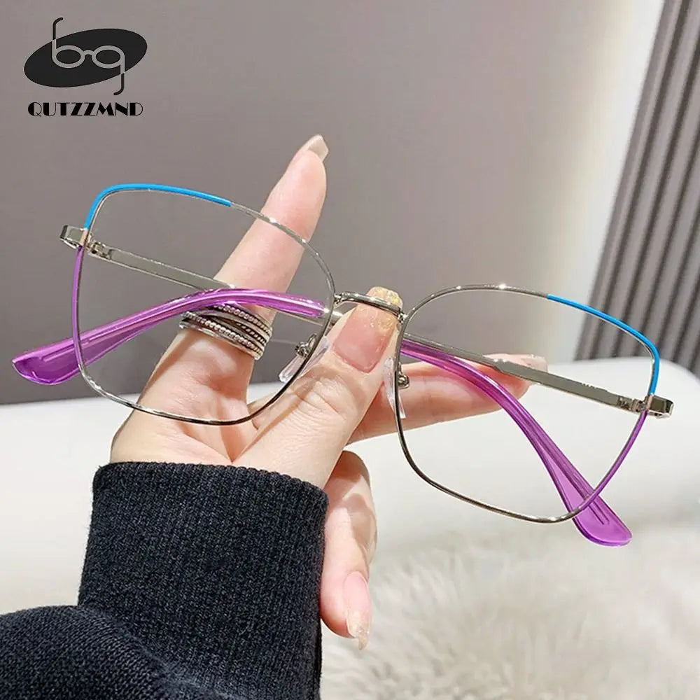 Dazzling Eyeglasses Blue Light Blocking Women Designers Glasses Optical Spectacle Computer Eye Protection Glass Fashion Eyewear