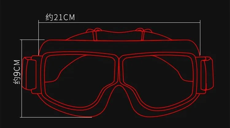 6.5 Lens Anti-fog Motocross Goggles MX MTB ATV Helmet Glasses DH Moto Enduro Safety Goggles Motorcycle Skiing Snowboard Goggle