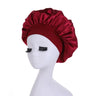 Women's Satin Solid Wide-brimmed Sleeping Hat Night Sleep Cap Hair Care Bonnet Nightcap For Women Men Unisex Cap bonnet de nuit