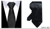 100% Silk Brand Purple Tie Men Necktie High Quality Mix Colors Silk 7.5 cm Gravatas Accessories Wedding April Fool's Day