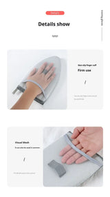 1Pc Fabric Handheld Ironing Board Ironing Board Small Home Ironing Gloves Anti Ironing Household Insulated Handheld Ironing Tray