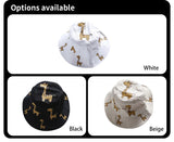 Cartoon Giraffe Baby Bucket Cap Outdoor Beach Children Sun Hat Kids Panama Cap Baby Boys Girls Cap