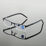 Titanium Alloy Frame Presbyopic Glasses Women Far Sight Eyeglasses Finished Optical Business Reading Eyewear Diopter +1.0 TO+4.0