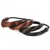 Wig Braided Rubber Band Elastic Hair Rope Tie Head Hair Ring Wig Braid Fixed Hairstyle Elastic Band Extension Ponytail Holder