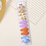 10Pcs/set 2.2'' Printed Embroidery Waterdrop Shape Hair Clips For Cute Girls BB Hairpin Barrettes Headwear Kids Hair Accessories